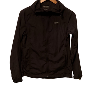 Running Room Women's Black Fit-Wear hooded Jacket